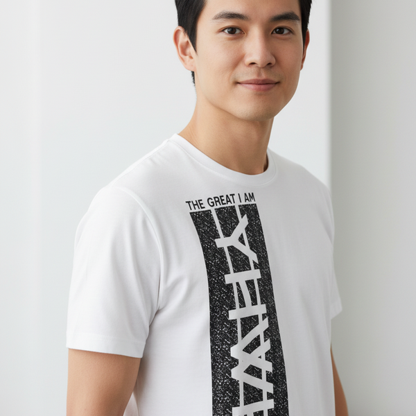 The Great I Am Unisex Streetwear Oversized Cotton T-Shirt