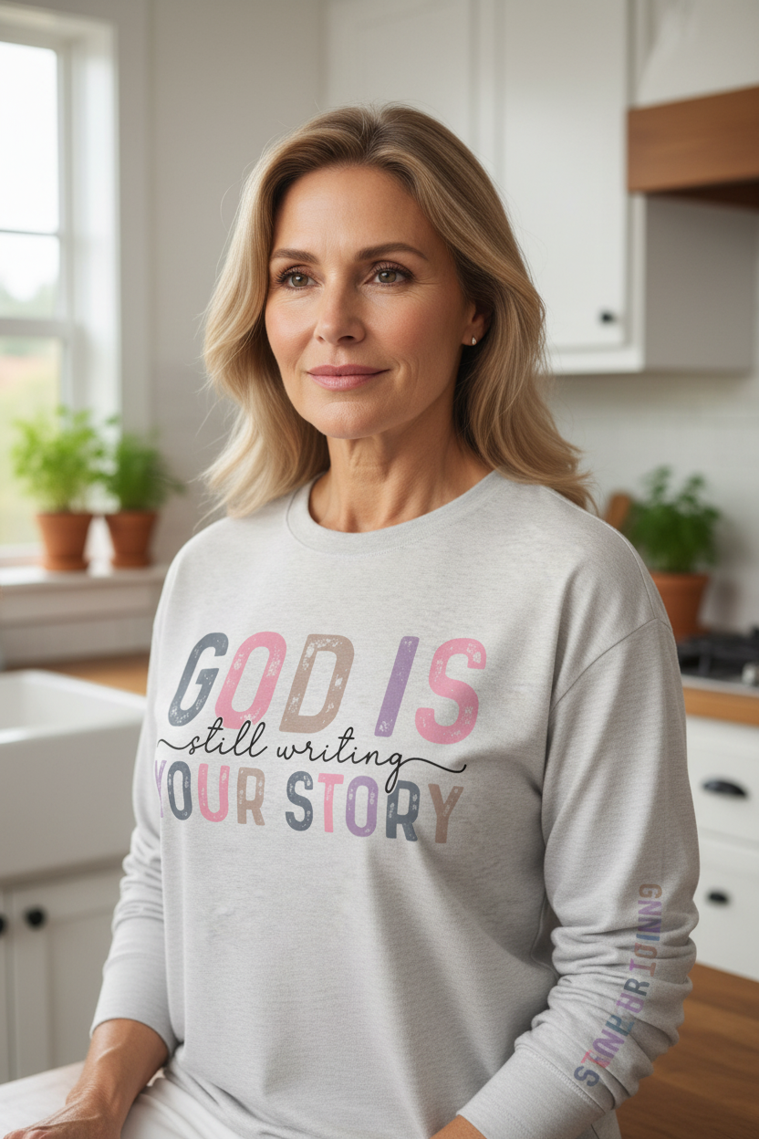 God Is Still Writing Your Story Long Sleeve T-Shirt