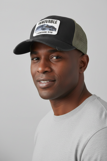 Immovable Distress Trucker Hat