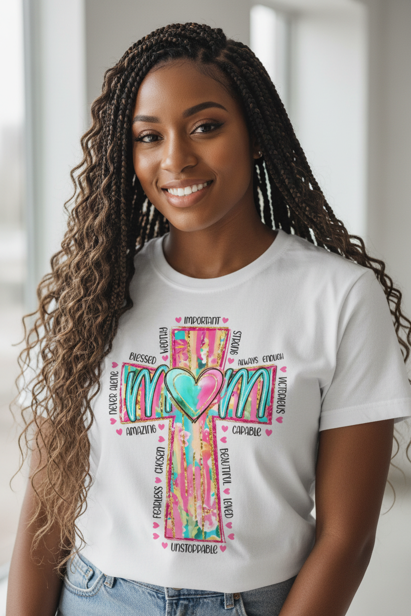 Mom Cross T-shirt