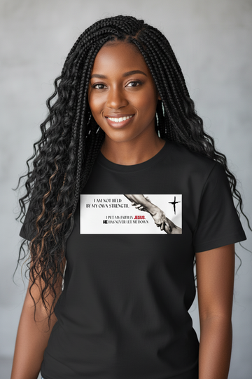 Not Held By My Own Strength Unisex Jersey Short-Sleeve T-Shirt