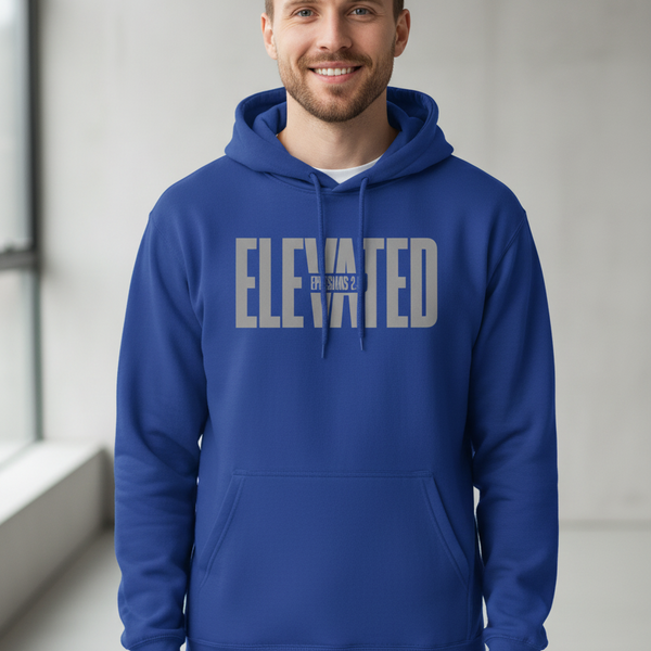 Elevated Ephesians 2:6 Christian Hoodie