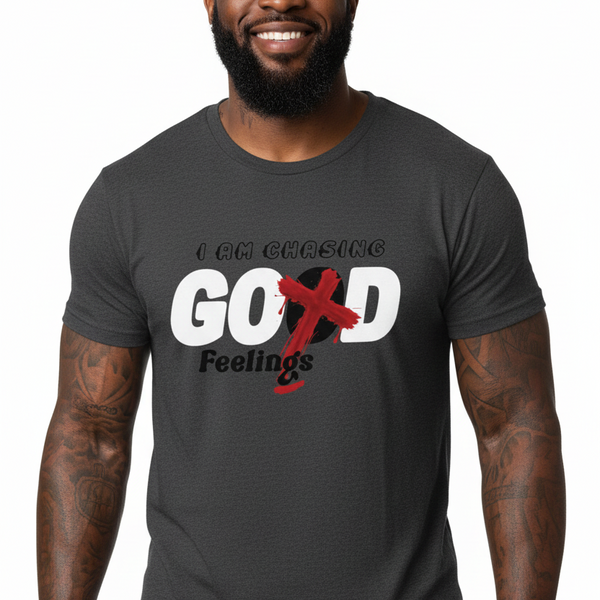 Chasing God Feelings - Unisex Triblend Tshirt