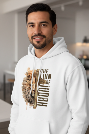 Lion of Judah Christian Pullover Hoodie
