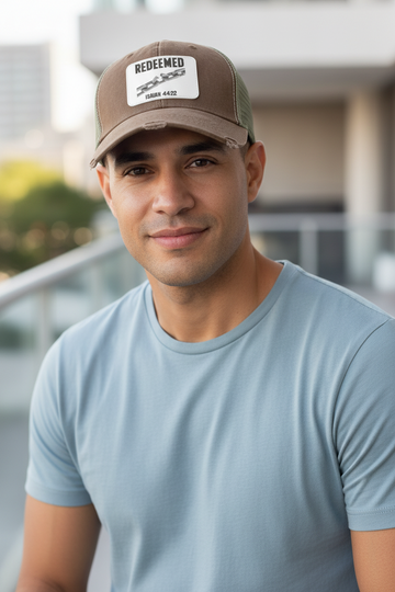 Redeemed Distress Trucker Hat