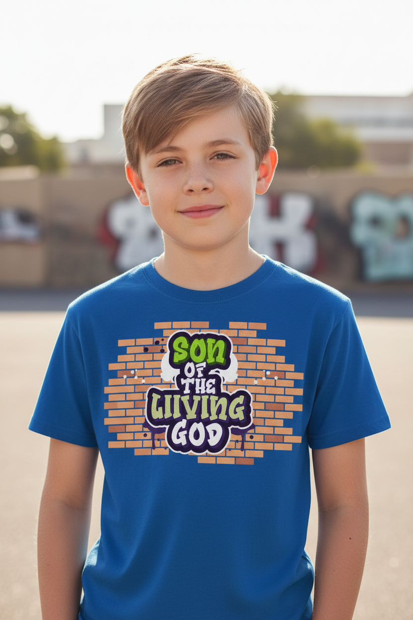 Son of the Living God Kids Short-Sleeve T-Shirt