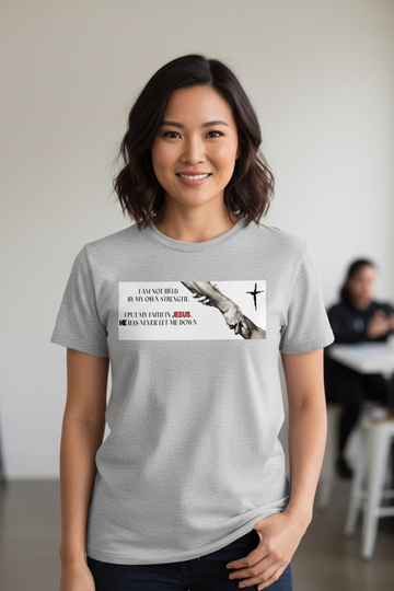 Not Held By My Own Strength Unisex Jersey Short-Sleeve T-Shirt