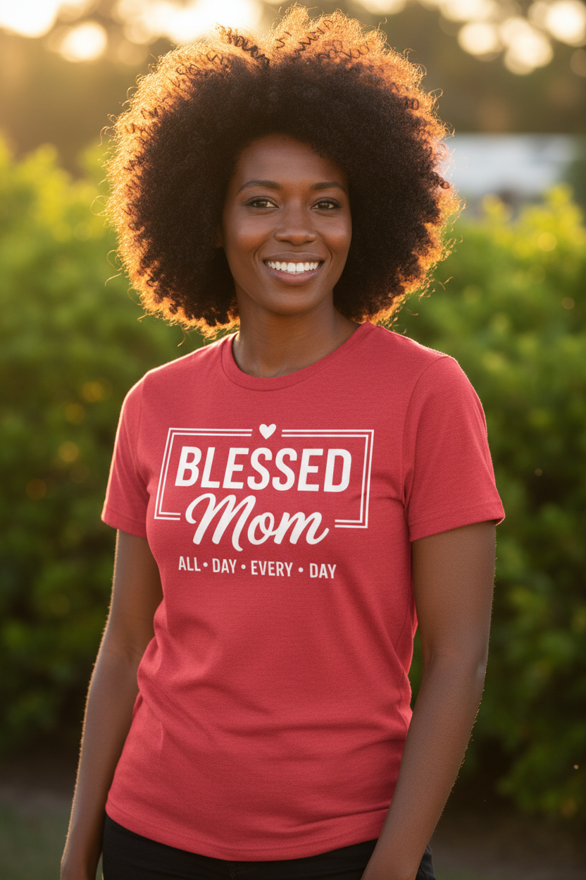 Blessed Mom  T-shirt