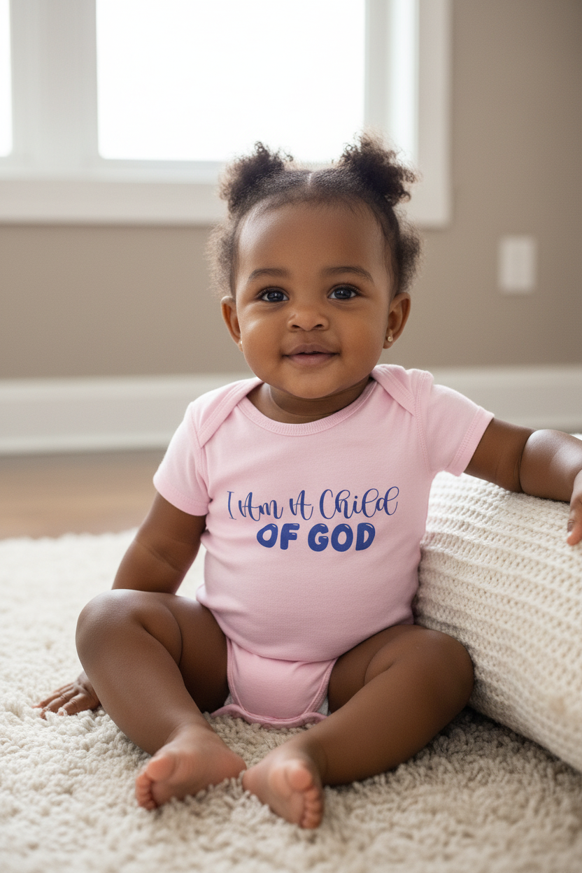Child of God Infant Unisex Onesies Newborn Jersey Bodysuit