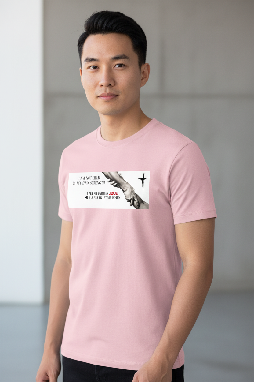 Not Held By My Own Strength Unisex Jersey Short-Sleeve T-Shirt