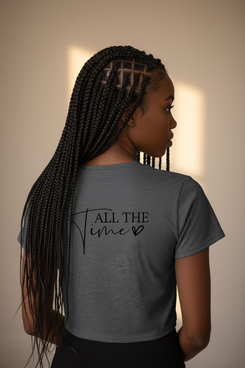 She Prays All the Time T-shirt