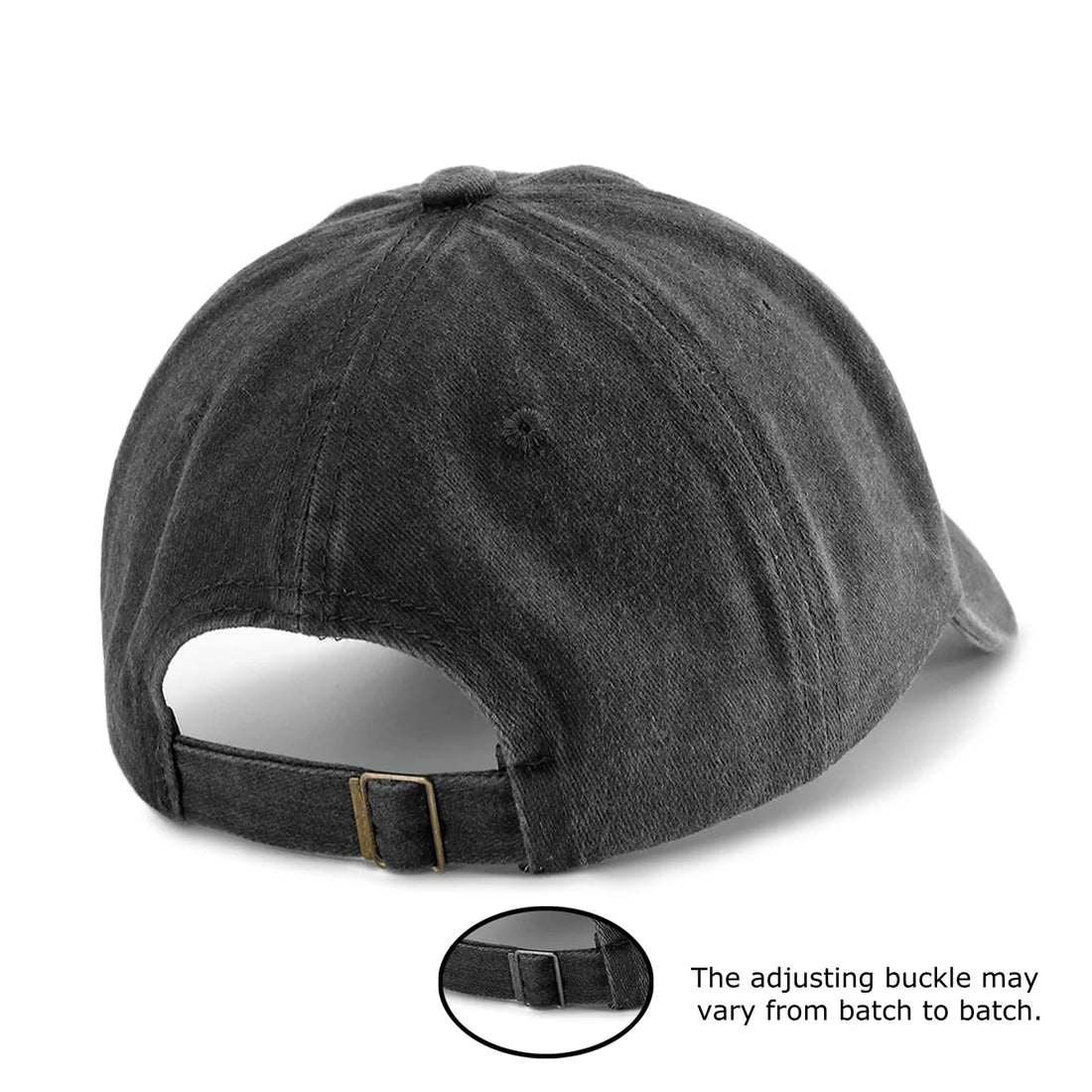 1pc Pray Wait Trust Print Washed Baseball Cap for Adults, Minimalist Retro Style Casual Soft Adjustable Dad Hat, Perfect As Gift