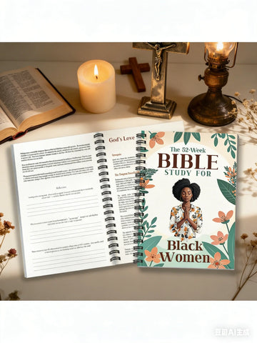 The 52-Week Bible Study for Black Women | Christian Journal with Reflection Prompts & Reading Plans