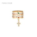 Cross Fashion Jewelry Charm Ring