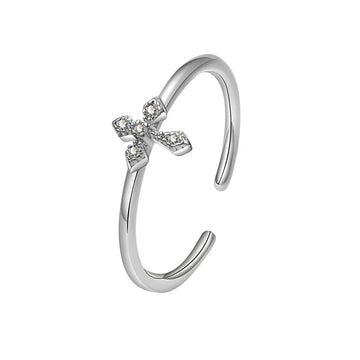 VOQ Exquisite Silver Color Ring