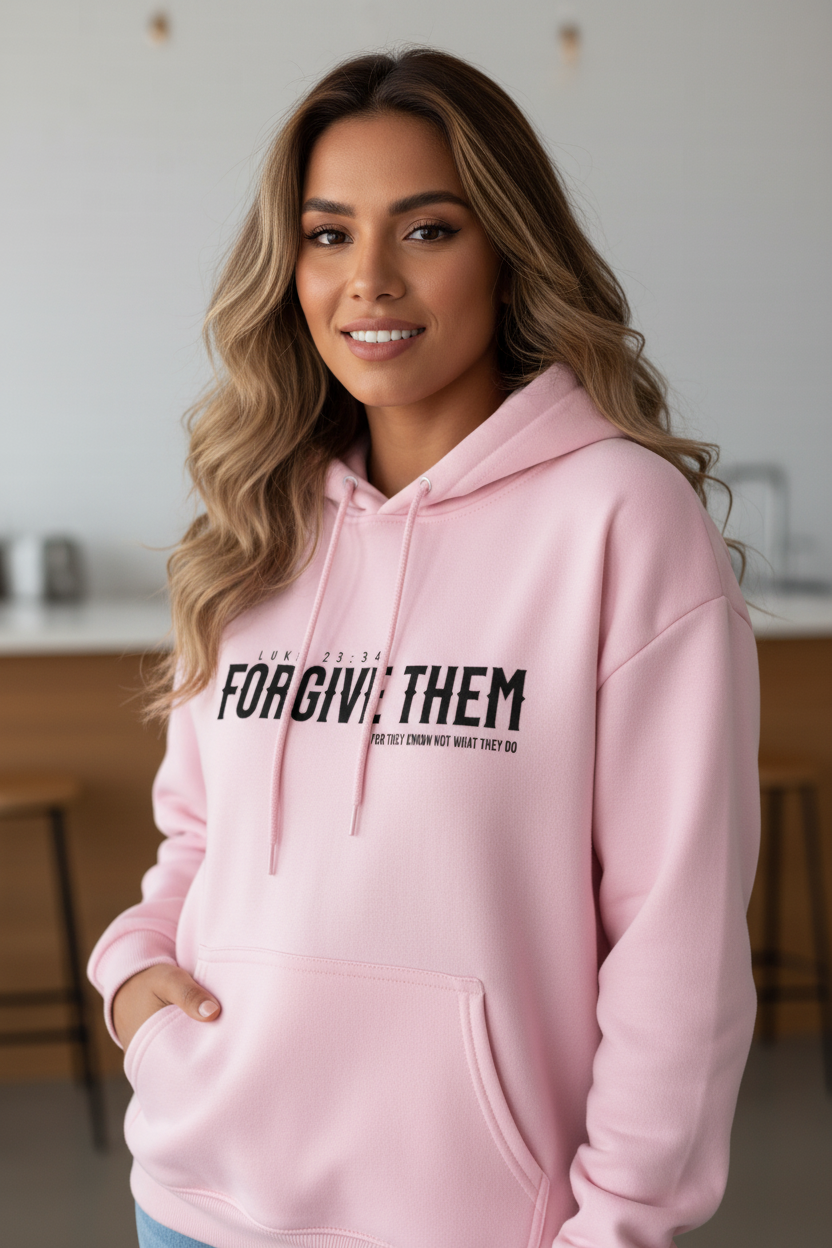 Forgive Them Father Christian Jesus Hoodies