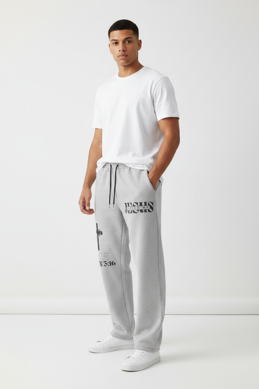 Jesus  Saved Me  John 3:16 Sweatpants