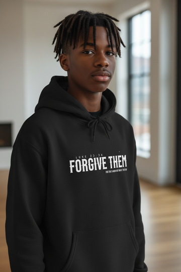 Forgive Them Father Christian Jesus Hoodies