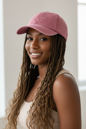 JESUS SAVES Washed Unisex Baseball Cap
