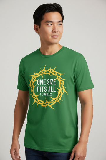 One Size Fits All Bible Christian Faith Jesus Christ T-Shirt