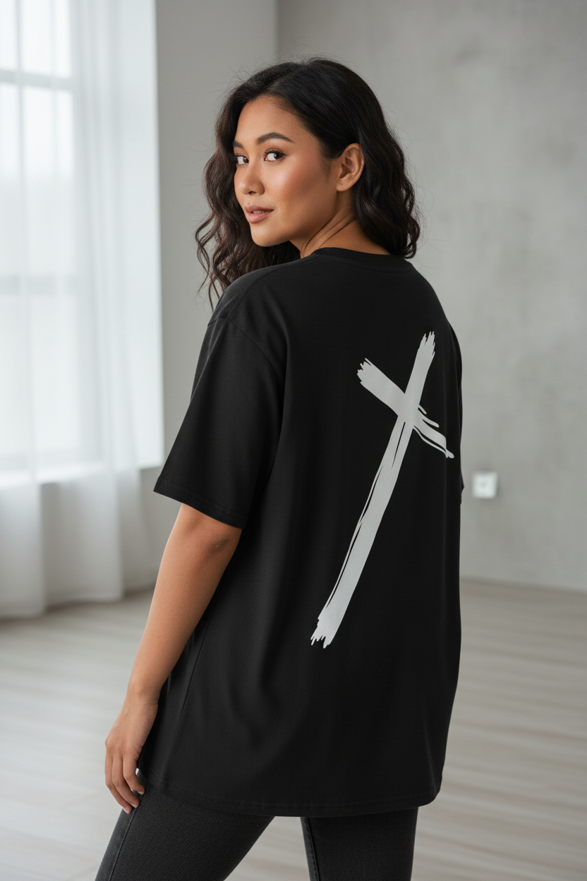 Do What God Loves - Oversized Unisex Pure Cotton T-Shirt